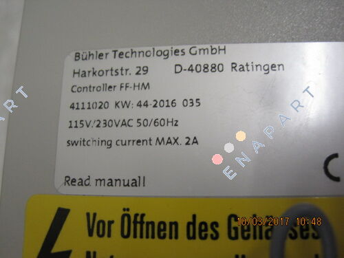 PN: 4111020 / Type:  FF-HM-230 Влажност contoller