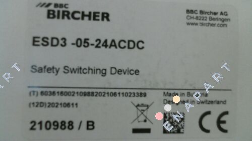 210988 / ESD3-05-24ACDC Безопасно реле