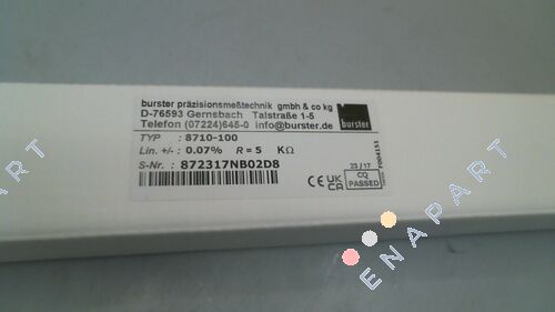 8710-100 Потенциометрично Изместване на сензора