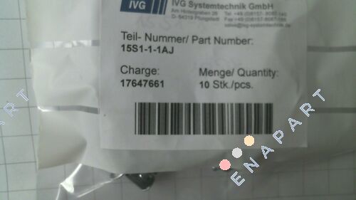 15S1-1-1AJ Щифт с бутон