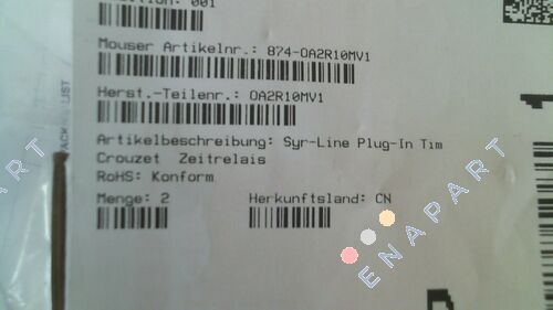 OA2R10MV1 Таймер