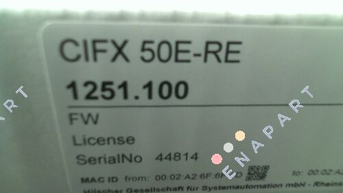 P/N: 1251.100 Type: CIFX 50E-RE PCI комуникационен интерфейс