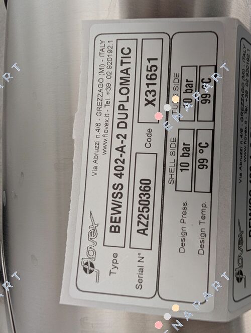 BEW/SS 402-A-2- 980211 топлообменник