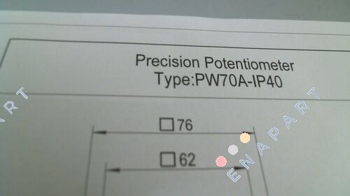 PW70 A  IP40 Прецизно съпротивление на усукване