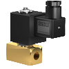 Series 52-S - 2/2-way solenoid valve with nipple seal direct acting