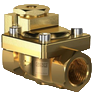 Series 60 -2/2-way servo pressure controlled valve with diaphragm seal