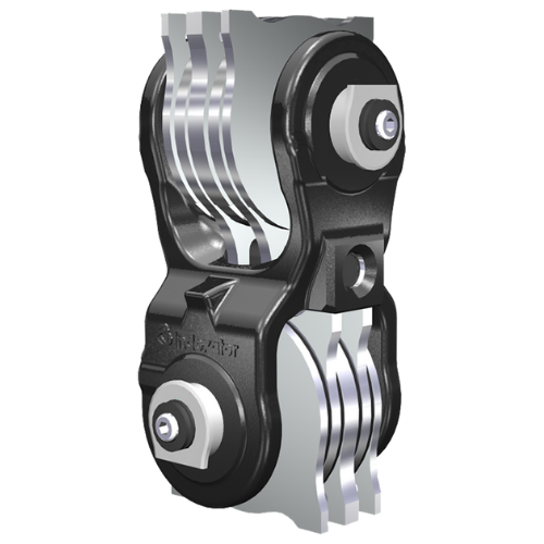 Dual swing damper 75-80/45
