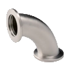 Elbow 90°, stainless steel