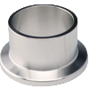 Flange with Tube, Medium - stainless steel 316L