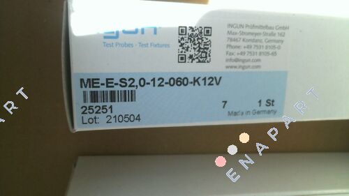 P/N: 25251, Type: ME-E-S2,0-12-060-K12V Единица за маркиране