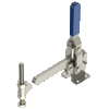 990 LB CAP Vertical Toggle Clamp with Flanged Base & Solid Arm