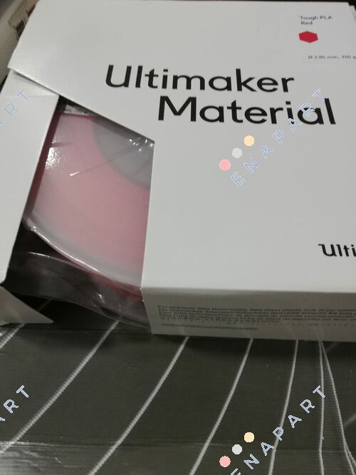 Ultimaker Filament Tough PLA 2.85mm Rot 750g Нажежаеми нишки