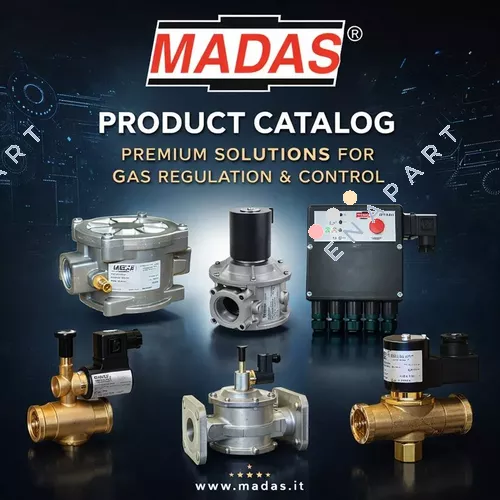 M16/RM/N.C. DN 100 газ електромагнитен клапан