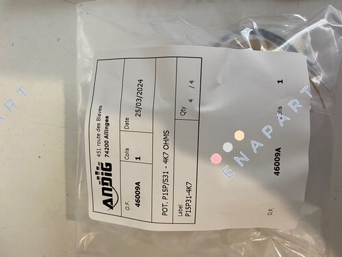 XKDZ15-4K7-TC+ потенциометър