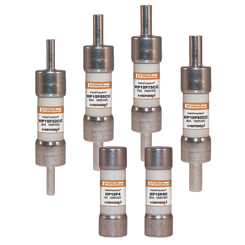 HelioProtection® HP15Pxx 1500VDC Solar Fuses 20x65mm