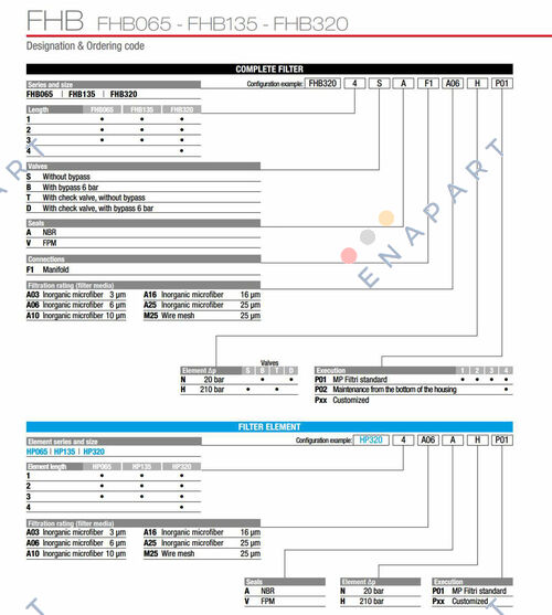 FHB-135-2-B-A-F1-A10-N-P01 