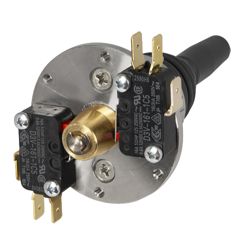 2-position, spring return