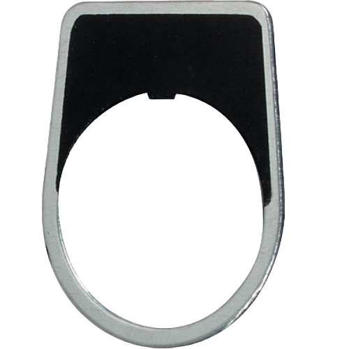 Blank legend plates