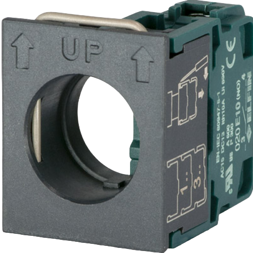 1 N.O. with flange