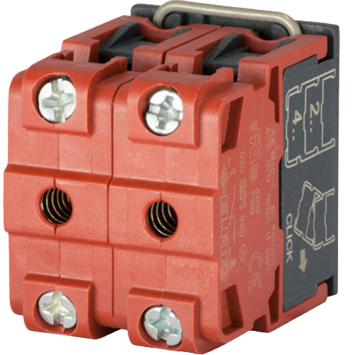2 N.C. with flange