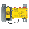 Safety device with DIN plate