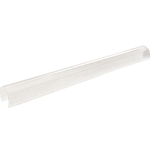 Diffusers for linear fluorescent lamps