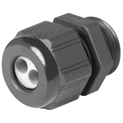 Double entry cable glands