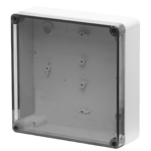 Clear undrilled lid