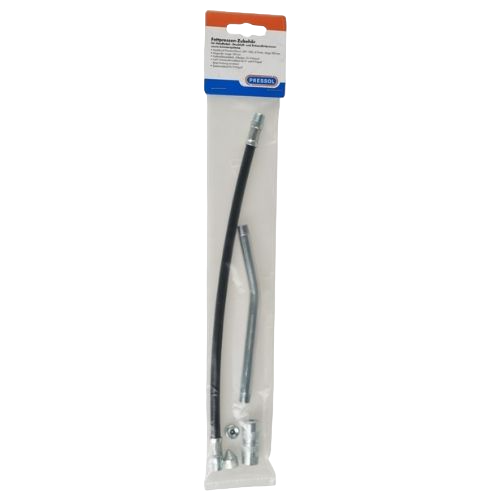 Grease gun accessory set, blister packed