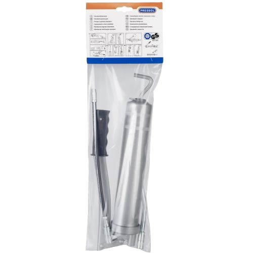 Standard grease guns, in self-service package