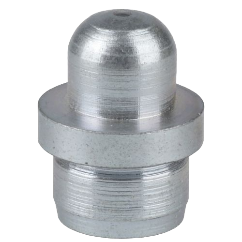 Ball type grease nipples K1, galvanized, drive fit version