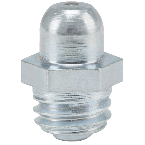 Ball type grease nipples K1, galvanized, hexagon version