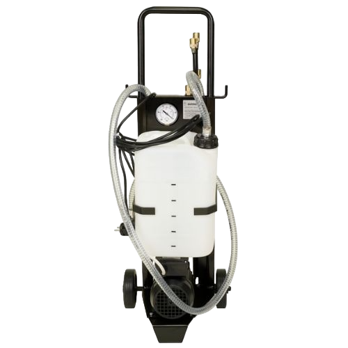 Waste oil suction units, electrically powered