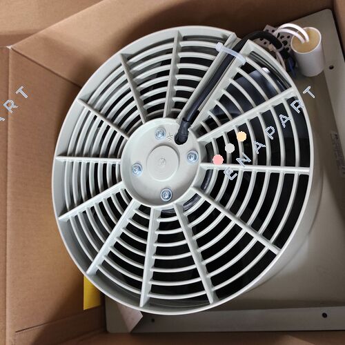 LS 3 pebble grey RAL 7032 - 230V AC случай вентилация