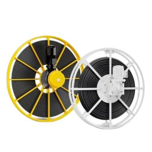 Motorized cable reels
