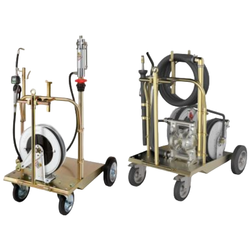 Kit with trolley for drums 180÷220 kg