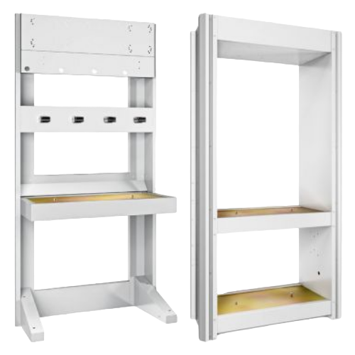 Service column with recovery tank