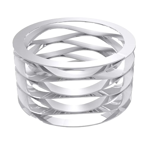 Inch Multi-Turn Wave Springs with Shim Ends