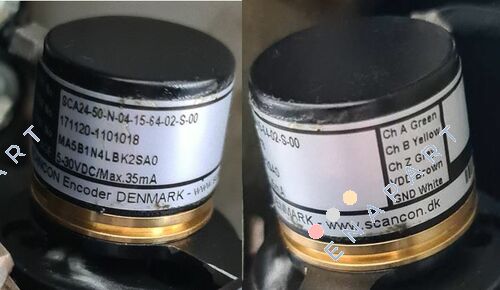 SCA24-50-N-04x15-64-02-S инкрементален енкодер