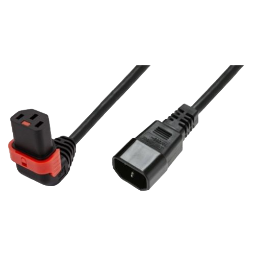IL 13P Angled IEC Lock C13