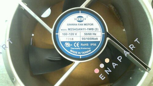 M254GAN11-1WB AC метален вентилатор