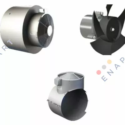 Bg132 ILI kpl 1~/3~ 230V KKW (P15.51.0398) вентилатор фланец