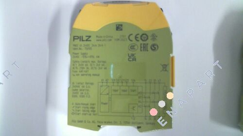750105 / PNOZ s5 24VDC 2 n/o 2 n/o t