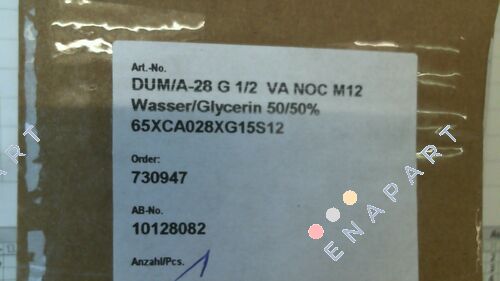 DUM/A-28 G 1/2" (65XCA028XG15S12 )